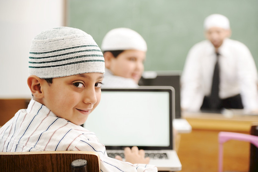 Kids at Quran academy