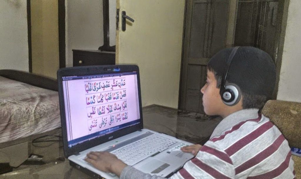 Learning Noorani Qaida Online